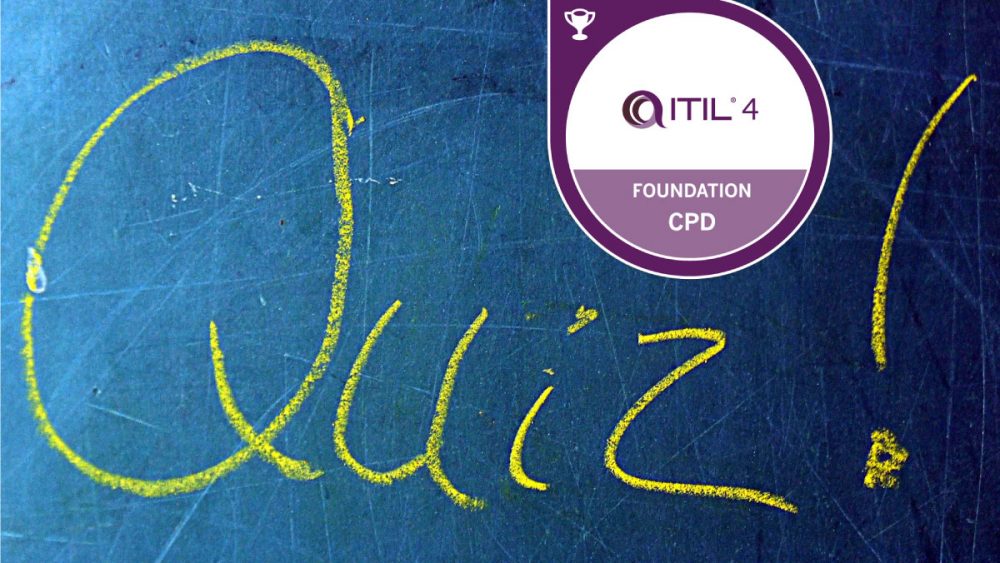 itil 4 foundation badge mock exam quiz questions answers value insights switzerland basel