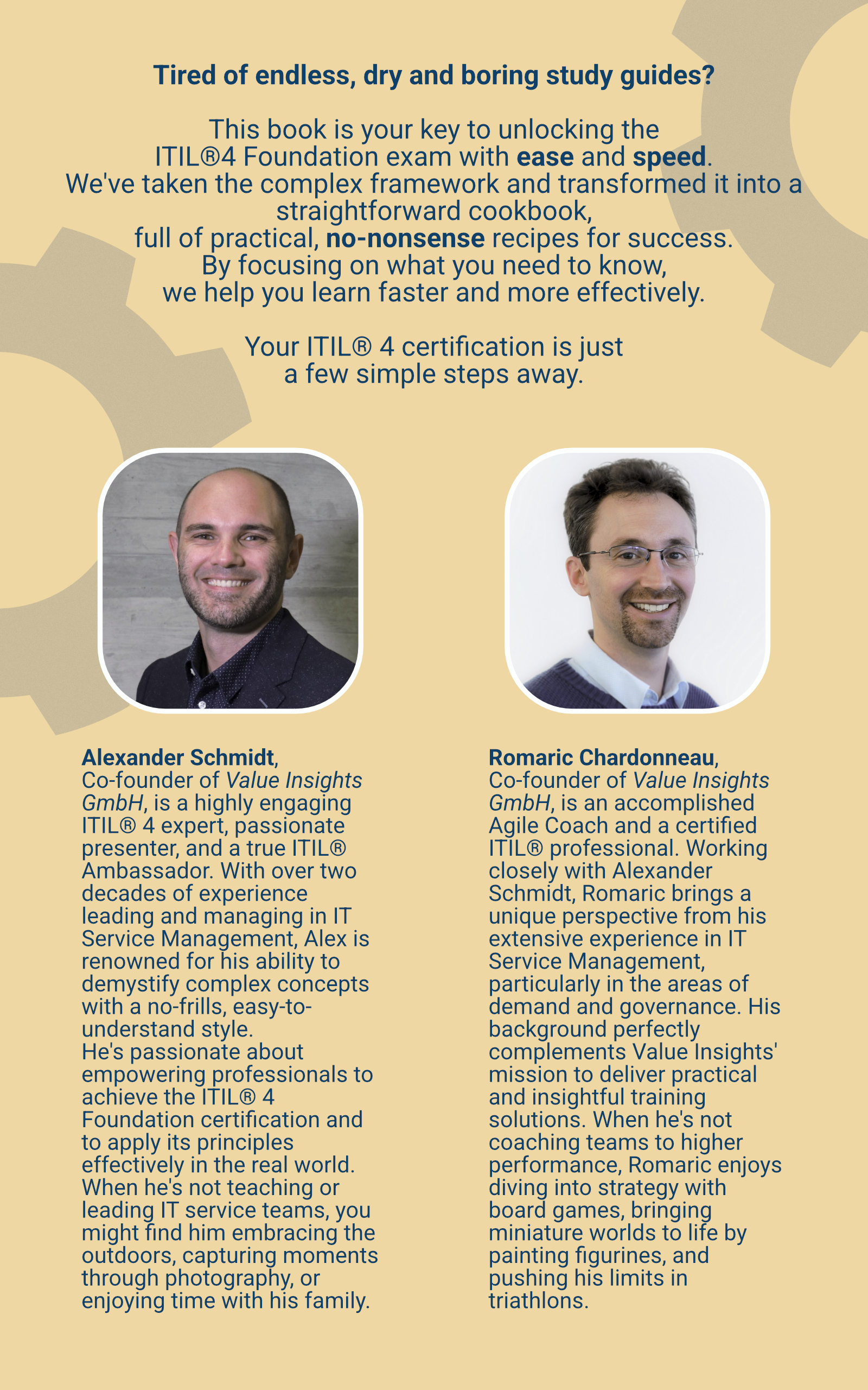 ITIL®4 Made Easy - Your Foundation Exam Prep Cookbook