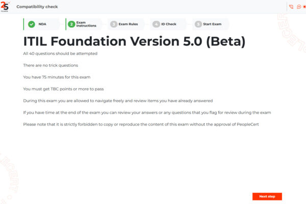 PeopleCert-Online-Exam-17