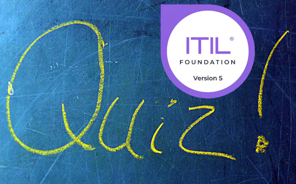 itil (version 5) foundation mock exam practice test free questions answers quiz prepartation axelos peoplecert value insights switzerland agile training