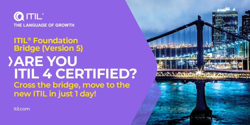 ITIL version 5 Foundation Bridge exam preparation package