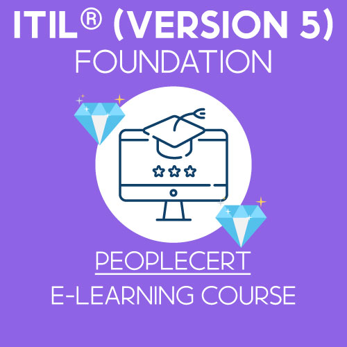 itil (version 5) foundation peoplecert official elearning course training